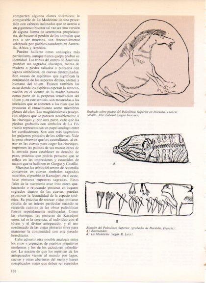 LAMINA V32195: Rituales del Paleolitico Superior