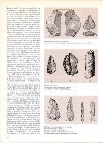 LAMINA V32164: Utiles de lasca, musterienses y del Paleolitico Superior