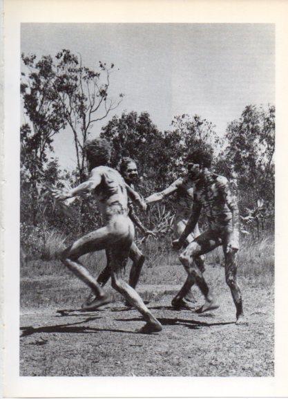 LAMINA V32162: Danza de aborigenes de Australia