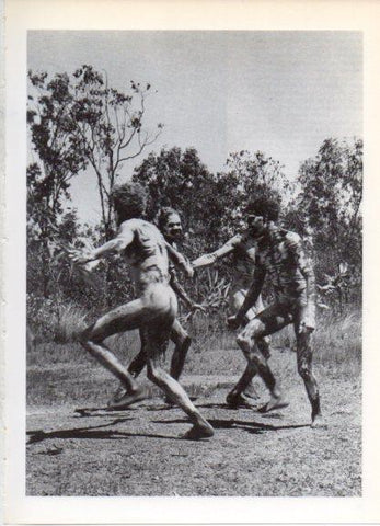 LAMINA V32162: Danza de aborigenes de Australia