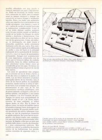 LAMINA V32209: Plano casa neolitica de Jarmo, Iraq
