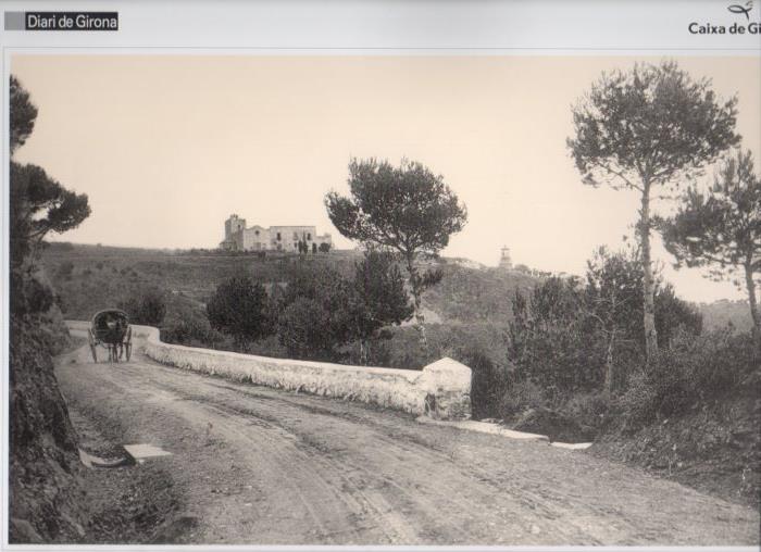 LAMINA V31588: Carretera del Far de Sant Sebastia, Palafrugell