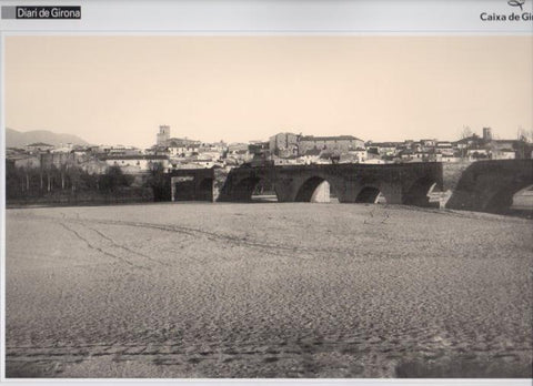 LAMINA V31584: Castello d'Empuries. Vista parcial. Pont Velll i riu la Muga