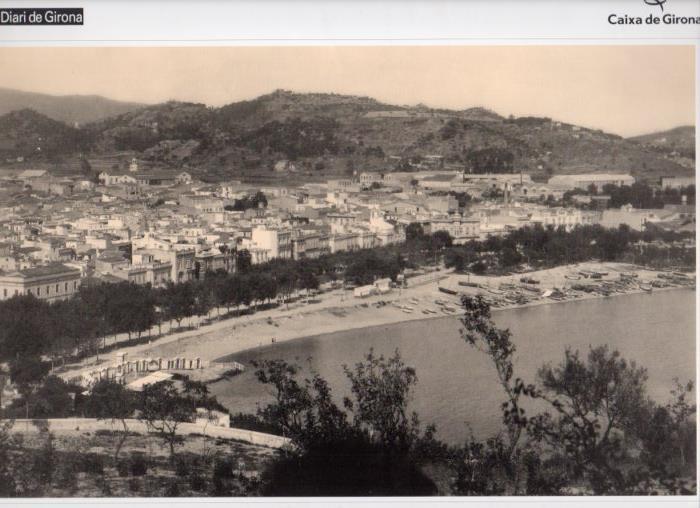 LAMINA V31548: Vista parcial de Sant Feliu de Guixols, Girona