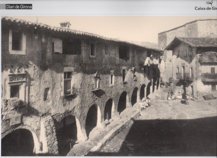 LAMINA V31578: Plaça de Santa Pau, Girona