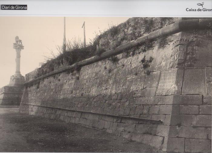 LAMINA V31576: Girona, Muralla del Firal