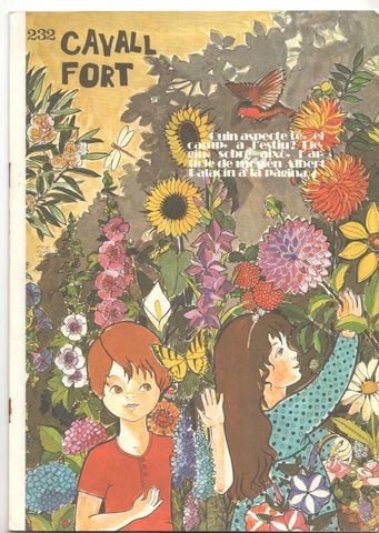 Revista Cavall Fort numero 232, juliol 1972 - El camp a l'estiu per ALbert Palacin