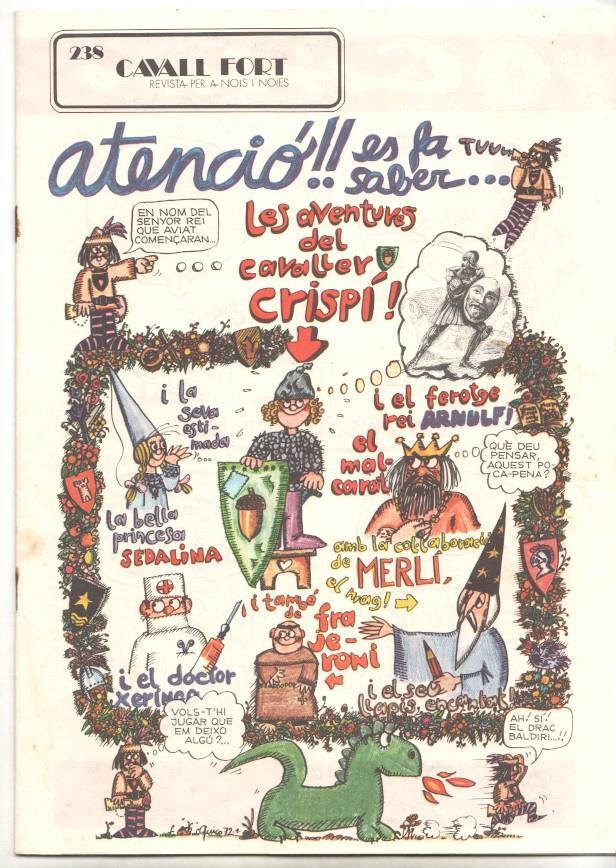Revista Cavall Fort numero 238, octubre 1972