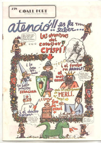 Revista Cavall Fort numero 238, octubre 1972