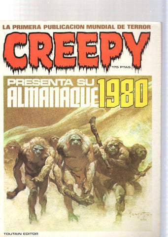 Toutain: Creepy almanaque 1980: Esteban Maroto, Josep Maria Bea, Richard Corben