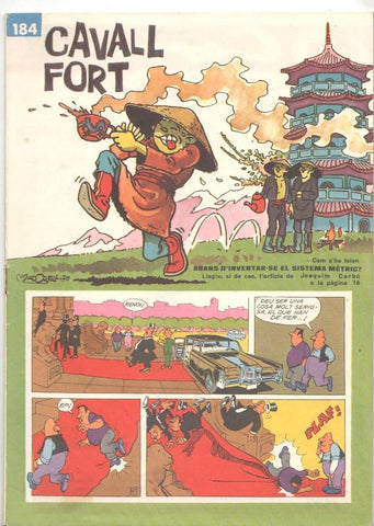 Revista Cavall Fort numero 184, setembre 1970 - Com s'ho fein abans d'inventar-se el sistema mètric?