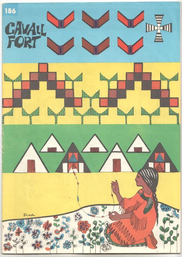 Revista Cavall Fort numero 186, octubre 1970