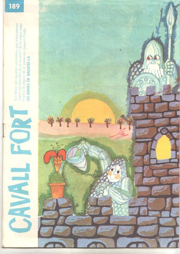 Revista Cavall Fort numero 189, desembre 1970 - Les armes de Bagatel-la per Joaquim Carbó