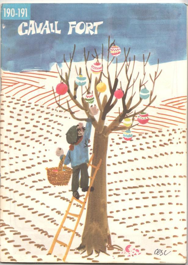 Revista Cavall Fort numero 190-191, desembre 1970 - Numero especial dedicat a la muntanya