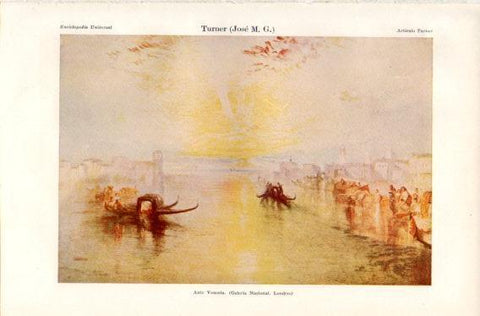 LAMINA V32717: Ante Venecia por Turner