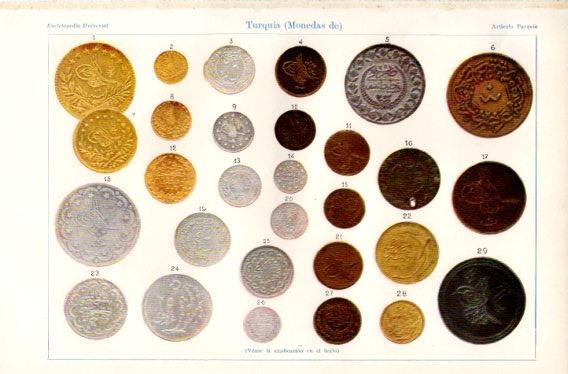 LAMINA V32719: Monedas de Turquia