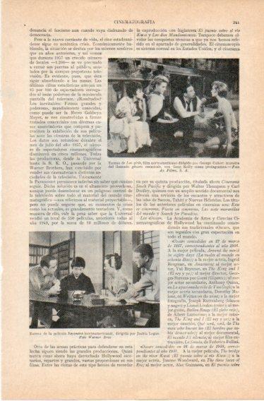 LAMINA V32727: Escena de Las girls y Sayonara