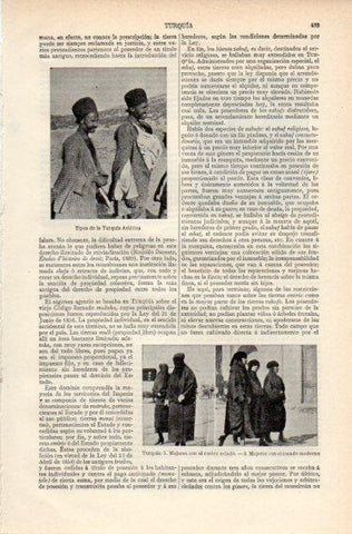 LAMINA V32713: Tipos de la Turquia Asiatica