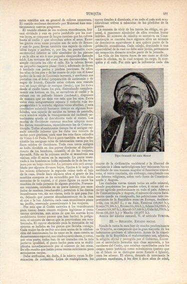 LAMINA V32712: Tipo Osmanli del Asia Menor