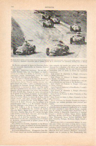 LAMINA V32731: Gran Premio de Inglaterra en 1957