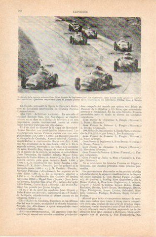 LAMINA V32731: Gran Premio de Inglaterra en 1957