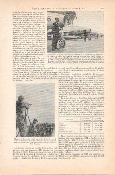 LAMINA V32758: Escuadrilla cazas bombarderos en Norvenich 1957