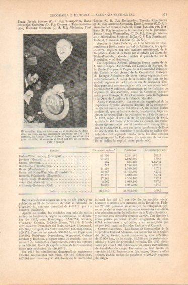 LAMINA V32757: Konrad Adenauer en elecciones de 1957