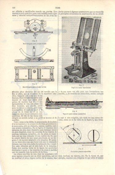 LAMINA V32648: Tupi con mesa basculante
