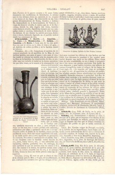 LAMINA V32630: Vinajeras de plata