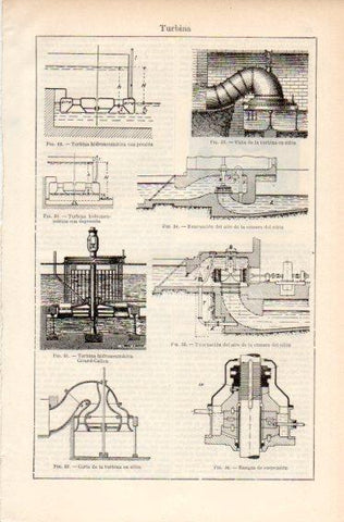 LAMINA V32661: Turbina