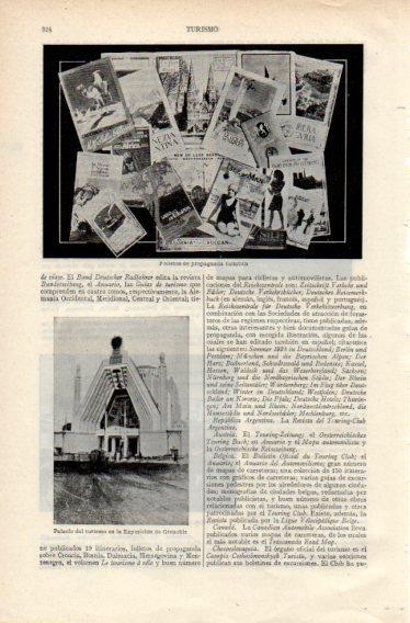 LAMINA V32682: Palacio de turismo en la Exposicion de Grenoble
