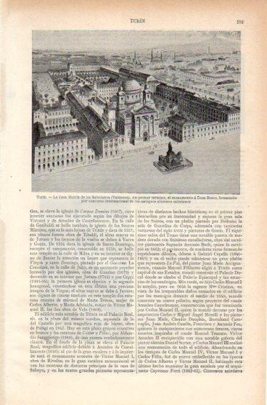 LAMINA V32673: Casa Matriz de los Salesianos en Turin