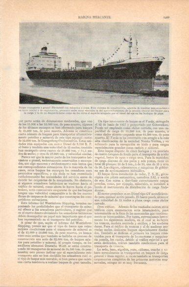 LAMINA V32856: Buque Rheinstahl