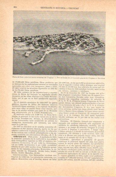 LAMINA V32844: Vista aerea Punta del Este, Uruguay