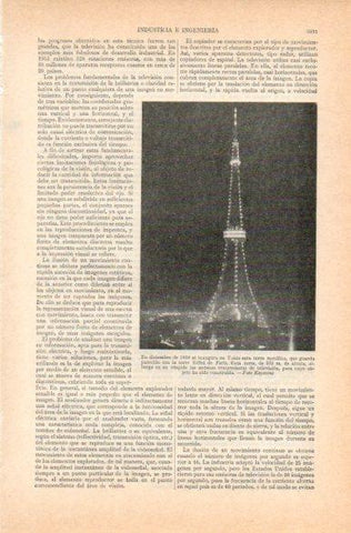 LAMINA V32850: Torre metalica en Tokio