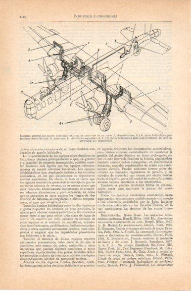 LAMINA V32851: Mando hidraulico del tren de aterrizaje de un avion