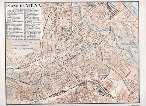 LAMINA V32896: Plano de Viena