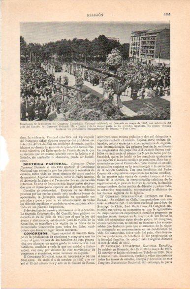 LAMINA V32875: Clausura Congreso Eucaristico de Granada en 1957