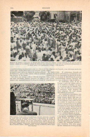 LAMINA V32877: Billy Graham en penitenciaria de Virginia