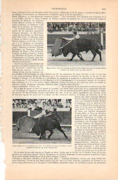 LAMINA V32880: Miguel Baez Litri y Jaime Ostos