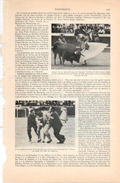 LAMINA V32881: Antonio Ordoñez y Curro Giron 