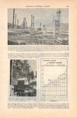 LAMINA V32798: Vista Refineria de Petroleos de Escombreras