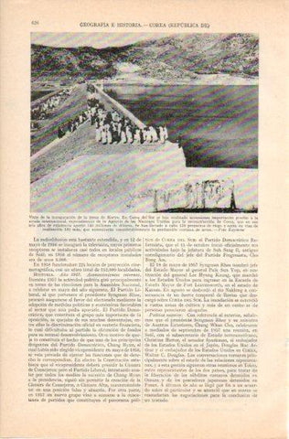 LAMINA V32773: Vista inaguracion de la presa de Koryo, Corea del Sur