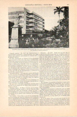 LAMINA V32774: Edificio Rex en San Jose, Costa Rica