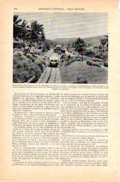 LAMINA V32822: Zona bananera de Jamaica