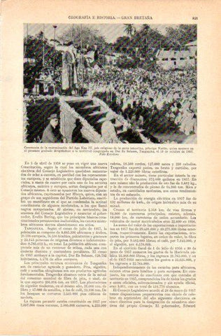 LAMINA V32820: Ceremonia de entronizacion del Aga Kan IV en 1957