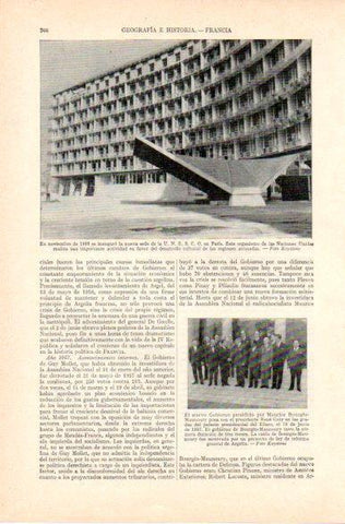 LAMINA V32811: Sede de la UNESCO en Paris