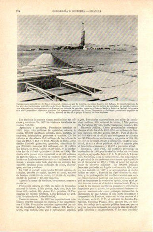 LAMINA V32812: Campamento petrolifero en Hassi-Messaoud, Argelia