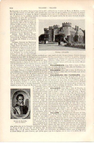 LAMINA V32624: El castillo de Villeron