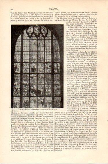 LAMINA V32438: Vidriera iglesia de San Lorenzo, Nuremberg